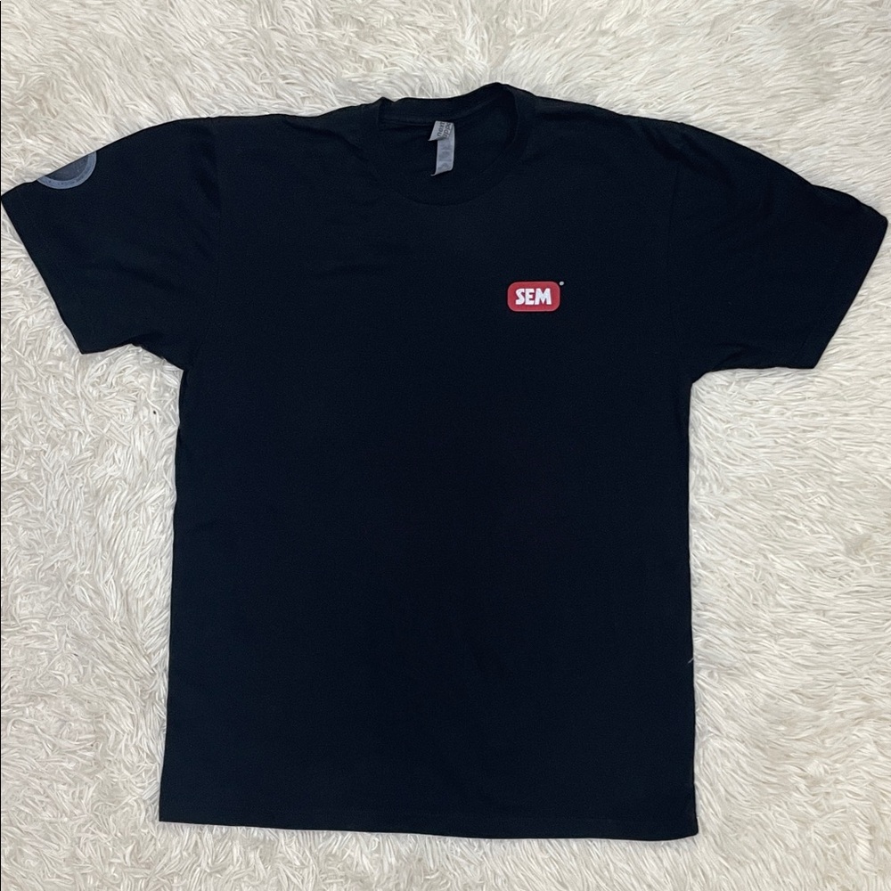 NASCAR’s Taylor Gray Men's Black T-Shirt Gladiator XC from SEM Products Sz L